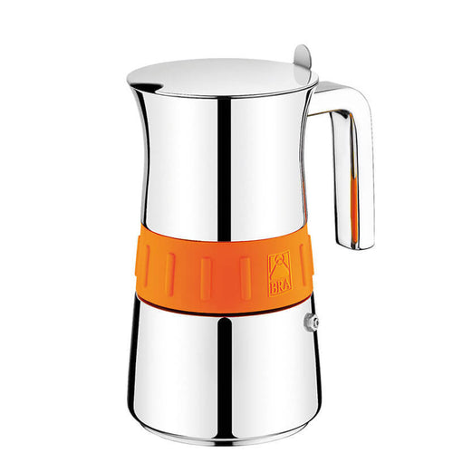Pintinox Elegance Moka E Caffettiere In Acciaio Inox