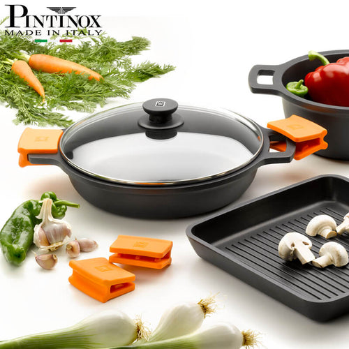 Pintinox Efficient Casseruola Bassa In Alluminio Pressofuso