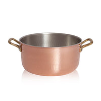 Pintinox Rame Casseruola Alta In Rame Stagnato
