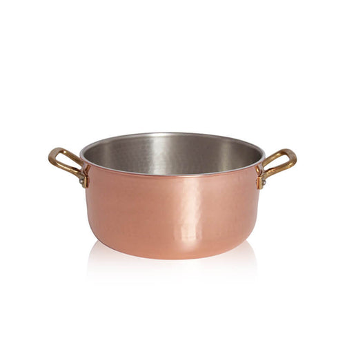 Pintinox Rame Casseruola Alta In Rame Stagnato