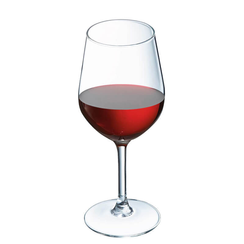 37 Cl Arcoroc Domaine Calice Vino Rosso In Vetro Temperato Set 6 Pezzi