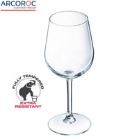 37 Cl Arcoroc Domaine Calice Vino Rosso In Vetro Temperato Set 6 Pezzi