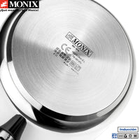 6 Litri Monix Quick Pentola A Pressione In Acciaio Inox