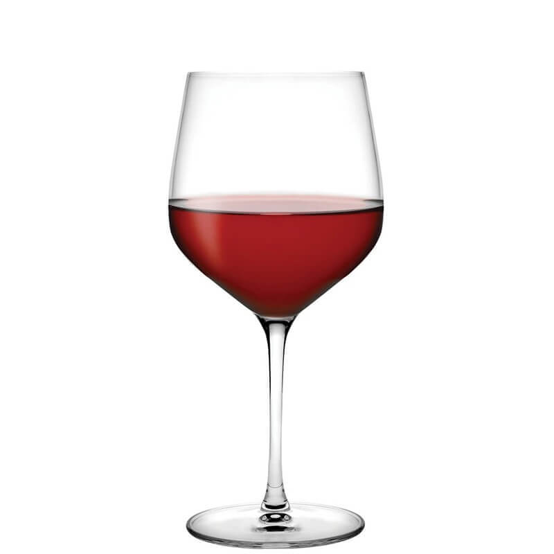 62 5 Cl Nude Refine Calice Vino Rosso Burgundy In Vetro Set 6 Pezzi