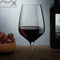 61 Cl Nude Refine Calice Vino Rosso In Vetro Set 2 Pezzi