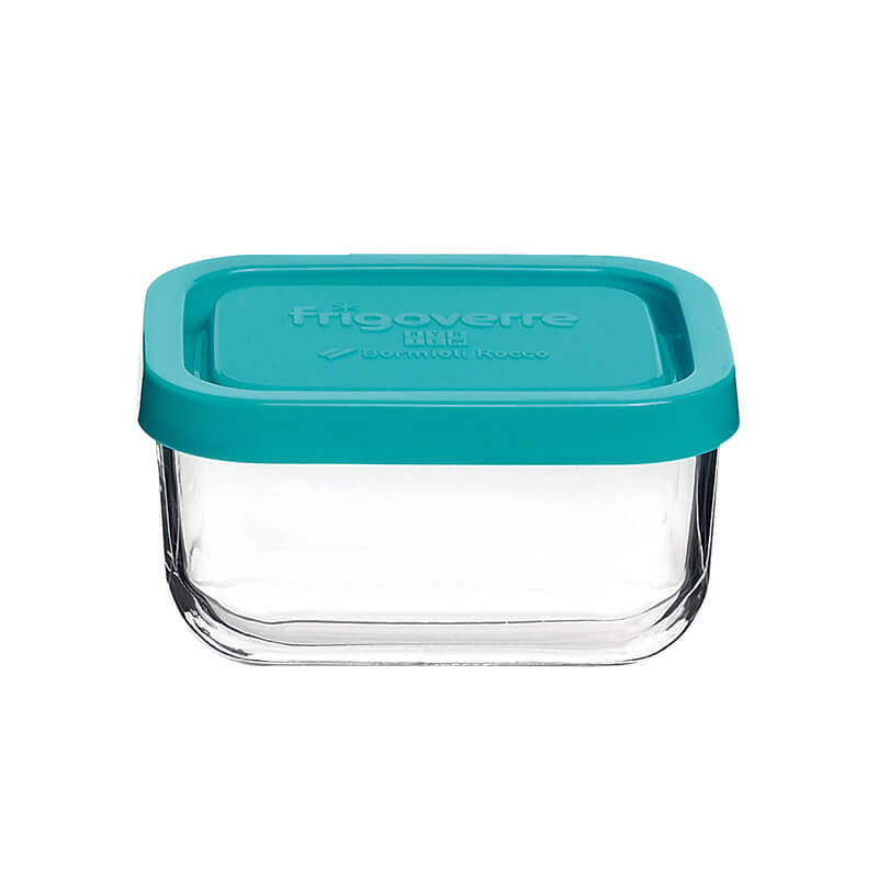 10X7 Cm Bormioli Rocco Frigoverre Classic Contenitore Per Alimenti Rettangolare