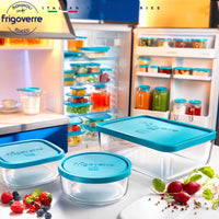 26X21 Cm Bormioli Rocco Frigoverre Classic Contenitore Per Alimenti Rettangolare