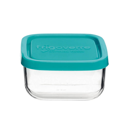 10X10 Cm Bormioli Rocco Frigoverre Classic Contenitore Per Alimenti Quadrato