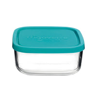 15X15Cm Bormioli Rocco Frigoverre Classic Contenitore Per Alimenti Quadrato