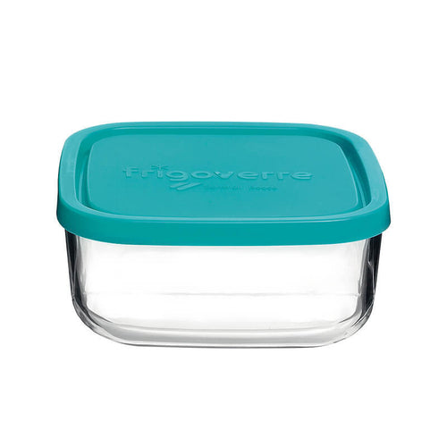 15X15Cm Bormioli Rocco Frigoverre Classic Contenitore Per Alimenti Quadrato