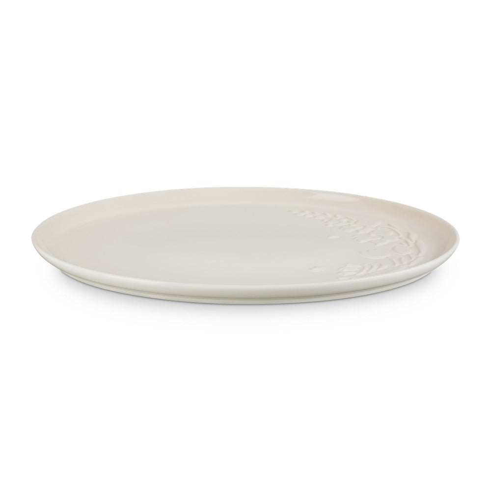 Le Creuset Jardin Vassoio Da Portata Ovale In Gres Vetrificato