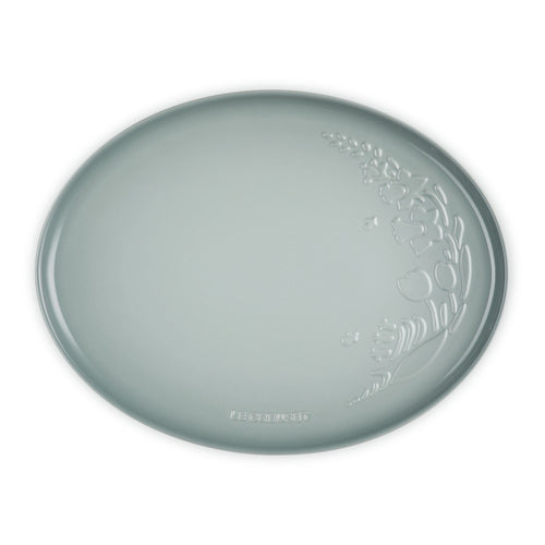 Le Creuset Jardin Vassoio Da Portata Ovale In Gres Vetrificato