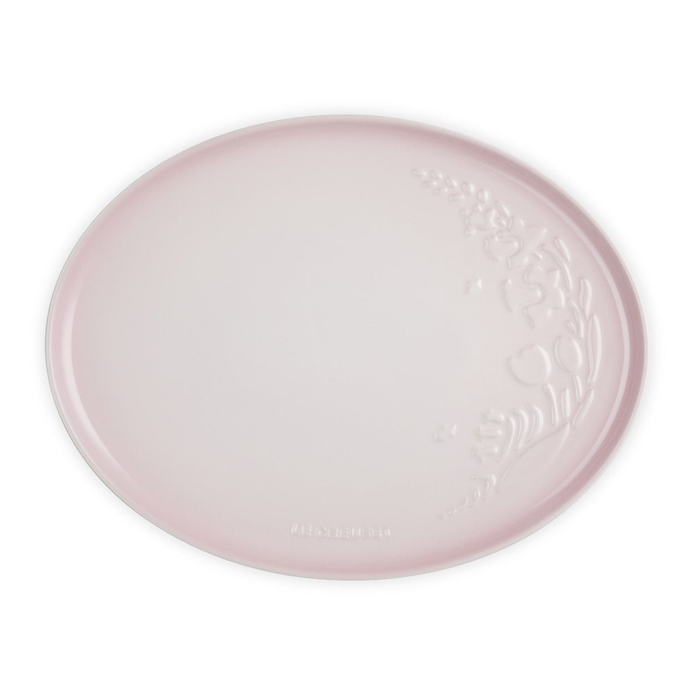 Le Creuset Jardin Vassoio Da Portata Ovale In Gres Vetrificato