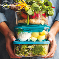12X12 Cm Bormioli Rocco Frigoverre Evolution Contenitore Per Alimenti Ermetico In Vetro
