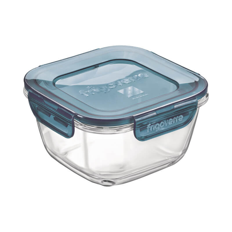 14X14 Cm Bormioli Rocco Frigoverre Evolution Contenitore Per Alimenti Ermetico In Vetro