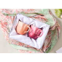 33 cl - Le Creuset Fiore Anemone Tazza Mug In Gres Vetrificato