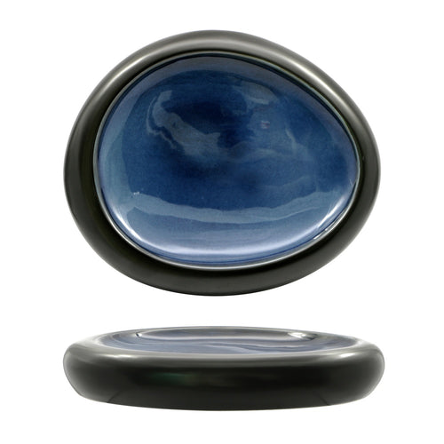 26.5x22.5 cm - Madeira Piatto Piano Alto In Porcellana Set 4 Pz