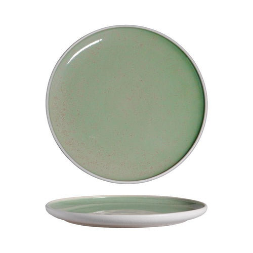 20 cm - Alberoshop Sandy Piatto Piano In Stoneware Set 6 Pz