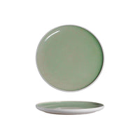 15.5 cm - Alberoshop Sandy Piatto Piano In Stoneware Set 6 Pz