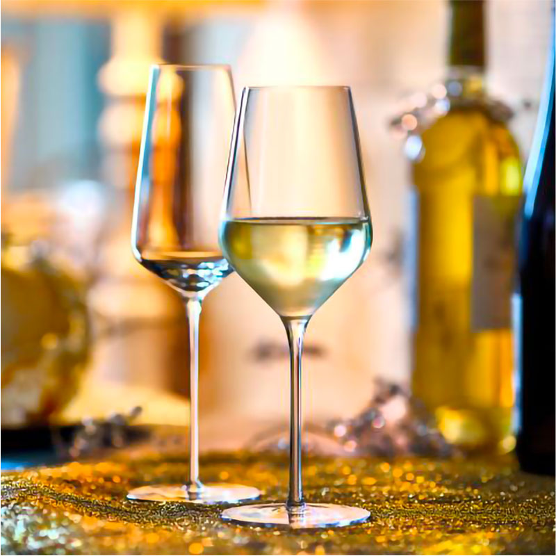 41 Cl Stolzle Lausitz Starlight Calice Vino Bianco In Vetro Set 6 Pezzi