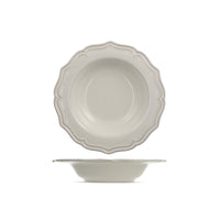 24 cm - H&H Sinfonia Piatto Fondo In Stoneware - Set 6 Pz
