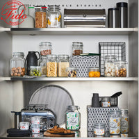 Bormioli Rocco Fido Set Vasetti Ermetici In Vetro Set 3 Pz