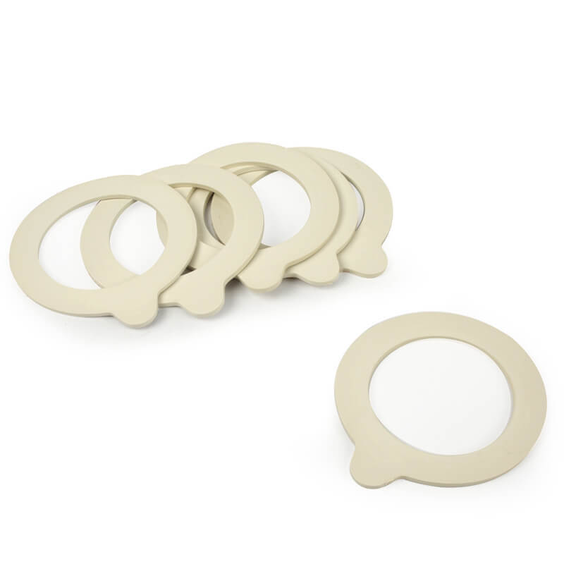 8 Cm Bormioli Rocco Fido Guarnizioni Fido In Vetro Set 6 Pz