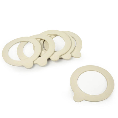 9 Cm Bormioli Rocco Fido Guarnizioni Fido In Vetro Set 6 Pz