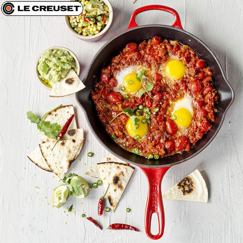 20 Cm Le Creuset Evolution Padella Doppio Becco In Ghisa