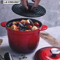 18 Cm Le Creuset Cocotte Every Casseruola Rotonda Gres Vetrificato