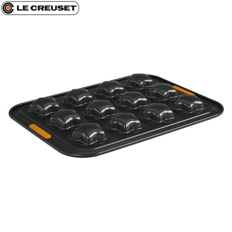 40X30 Cm Le Creuset Forme Speciali Stampo Mini Muffin A Stella 12 Impronte Antiaderente