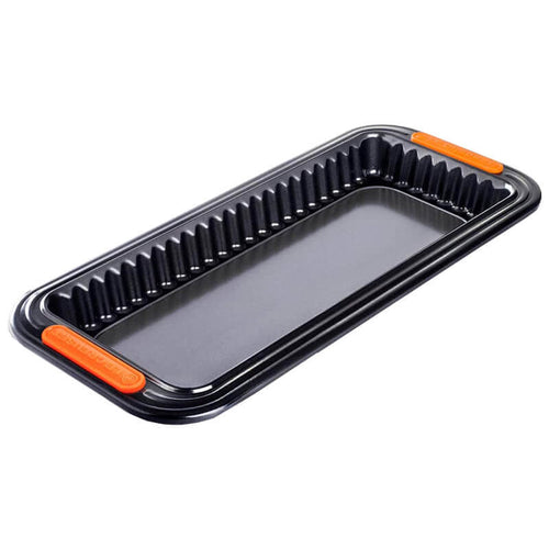 33X13 Cm Le Creuset Tortiera Base Removibile Rettangolare Antiaderente