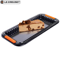 33X13 Cm Le Creuset Tortiera Base Removibile Rettangolare Antiaderente