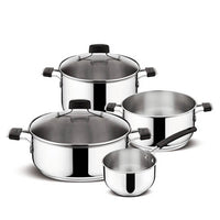 Lagostina Tempra Set Pentole In Acciaio Inox Set 6 Pz