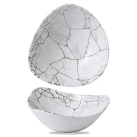 18 5X18 5 Cm Churchill Studio Prints Kintsugi Coppetta Triangolare In Porcellana Vetrificata