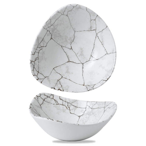 18 5X18 5 Cm Churchill Studio Prints Kintsugi Coppetta Triangolare In Porcellana Vetrificata