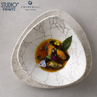 18 5X18 5 Cm Churchill Studio Prints Kintsugi Coppetta Triangolare In Porcellana Vetrificata