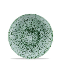 26 Cm Churchill Studio Prints Mineral Green Piatto Piano In Porcellana Vetrificata