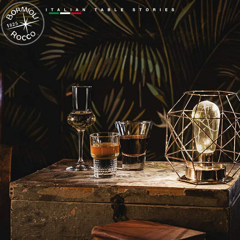 7 7 Cl Bormioli Rocco Bartender Novecento Bicchiere Shot In Vetro Set 6 Pezzi