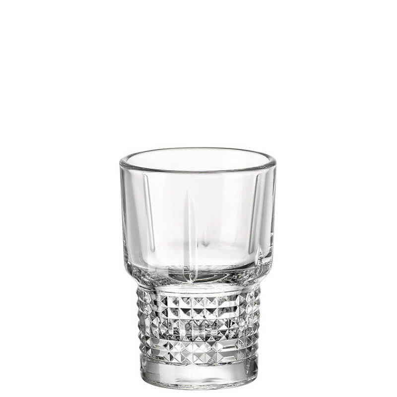 7 7 Cl Bormioli Rocco Bartender Novecento Bicchiere Shot In Vetro Set 6 Pezzi