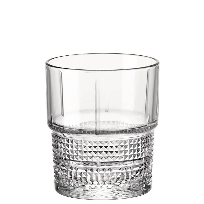 37 Cl Bormioli Rocco Bartender Novecento Bicchiere Whisky In Vetro Set 6 Pezzi
