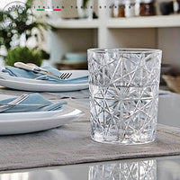 27 5 Cl Bormioli Rocco Bartender Bicchiere Acqua In Vetro Set 6 Pezzi