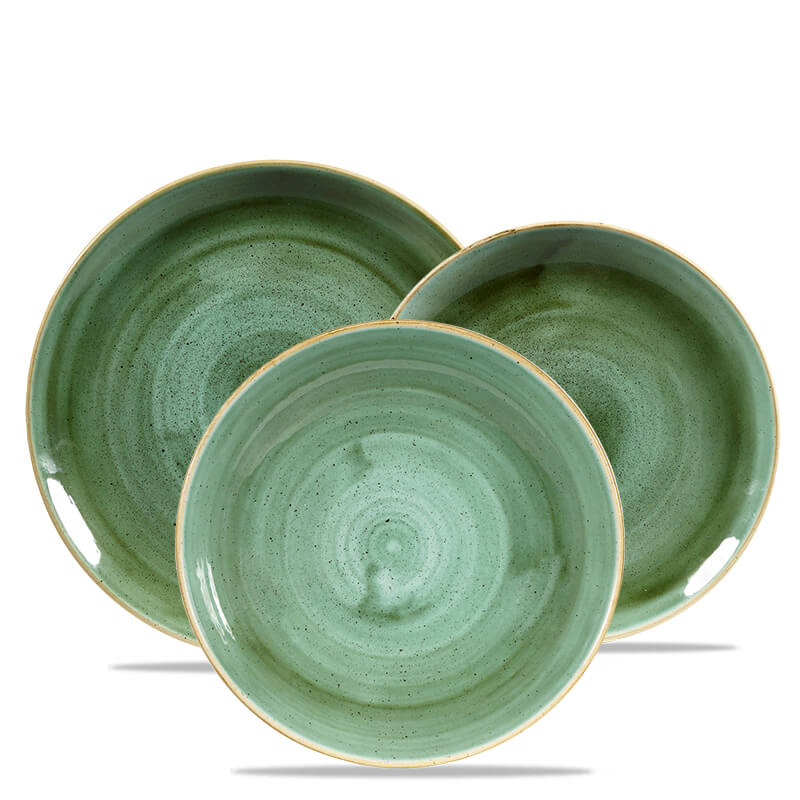 Churchill Stonecast Servizio Piatti In Porcellana Vetrificata Set 12 Pz
