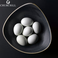 Churchill Stonecast Servizio Piatti Triangolare In Porcellana Vetrificata Set 12 Pz