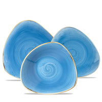Churchill Stonecast Servizio Piatti Triangolare In Porcellana Vetrificata Set 12 Pz