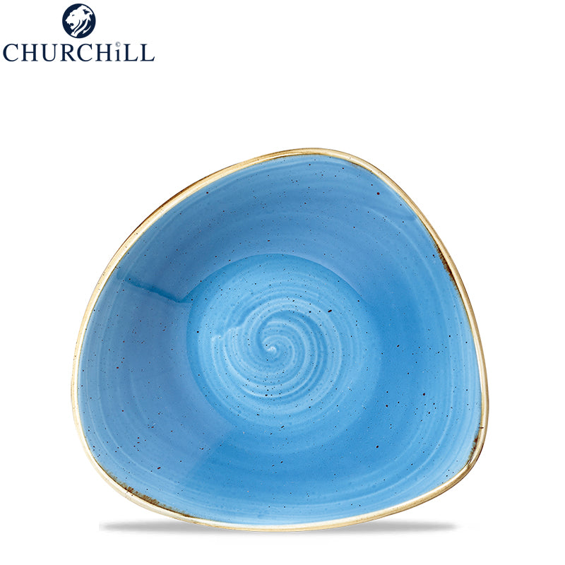 Churchill Stonecast Servizio Piatti Triangolare In Porcellana Vetrificata Set 12 Pz