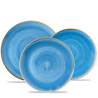 Churchill Stonecast Servizio Piatti In Porcellana Vetrificata Set 12 Pz