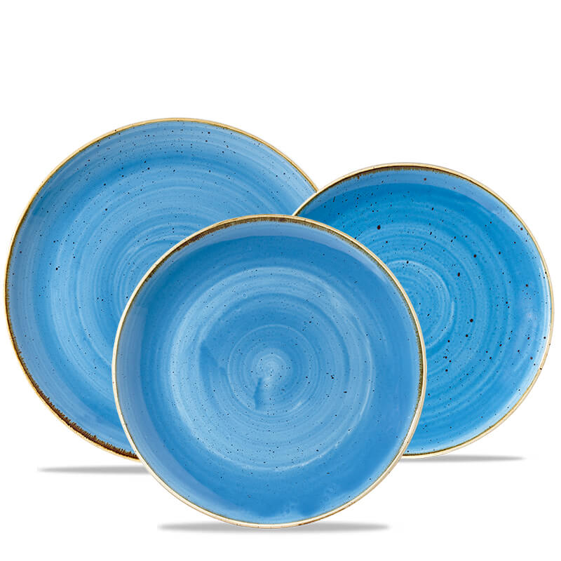 Churchill Stonecast Servizio Piatti In Porcellana Vetrificata Set 12 Pz