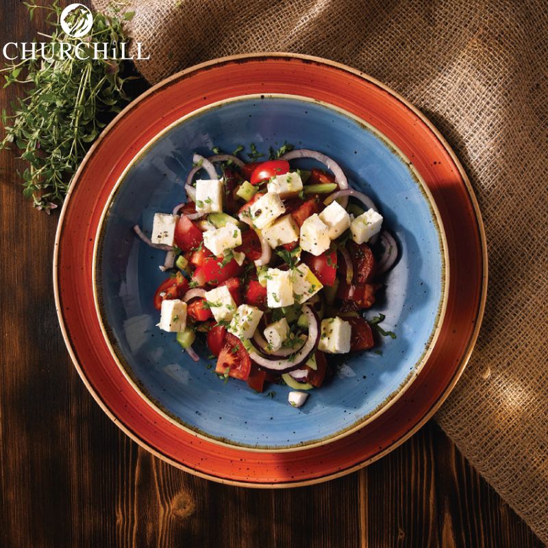 Churchill Stonecast Servizio Piatti In Porcellana Vetrificata Set 12 Pz