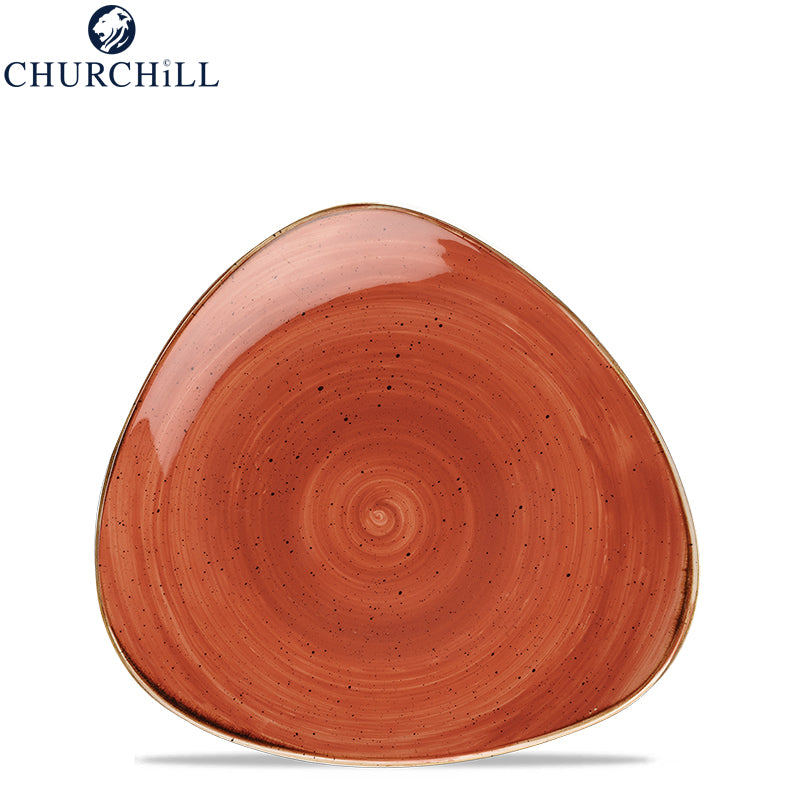 Churchill Stonecast Servizio Piatti Triangolare In Porcellana Vetrificata Set 12 Pz